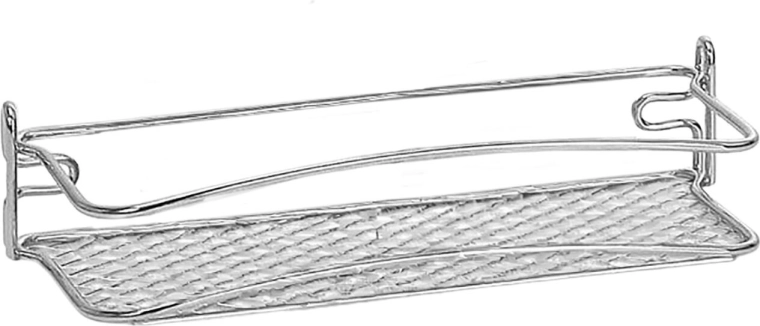 Kroomitud vannitoa riiul 25 × 10 × 7 cm