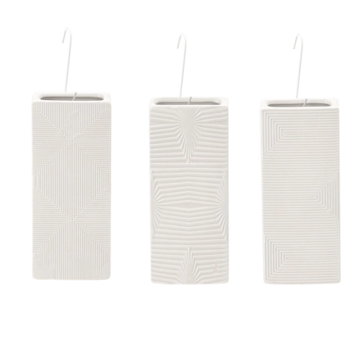 Ceramic radiator air humidifier, assorted designs, white - 1 piece