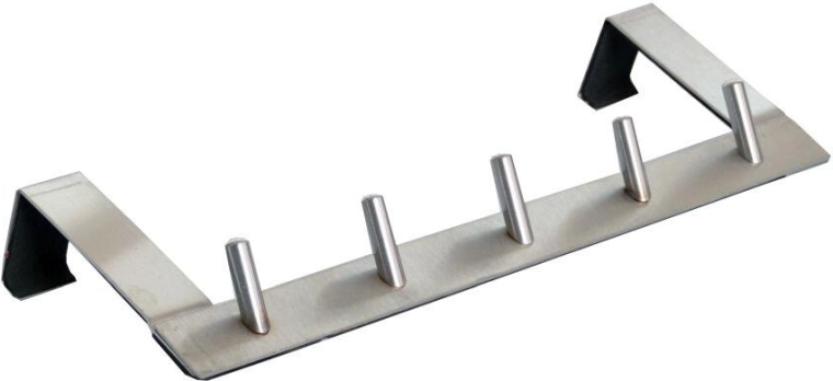 Roostevabast terasest uksepealne nagi 5 konksuga 35 × 12 × 7 cm