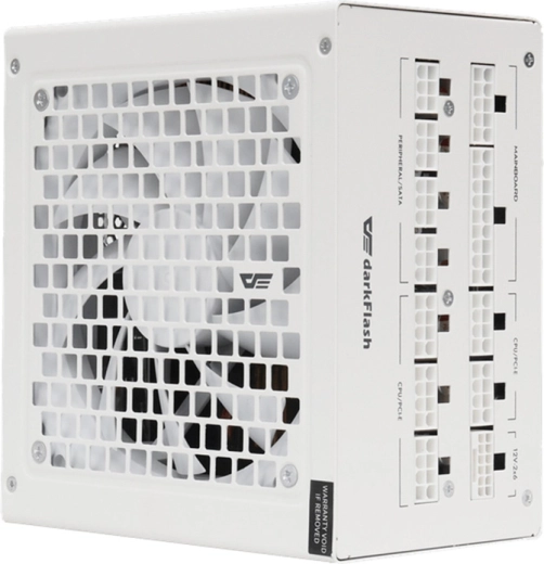 Arvuti toiteplokk darkflash 1050 W gold (valge, ATX 3.1, PCIe 5.1)