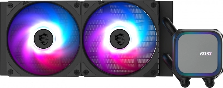 Cooling system MSI MAG CORELIQUID A13 240 with ARGB, 240 mm