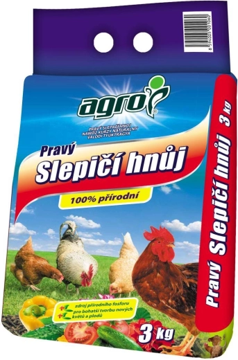 Tõeline kanasõnnik 3 kg AGRO