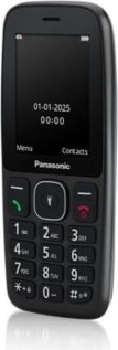 Panasonic KX‑TF400 4G mobiiltelefon eakatele, must
