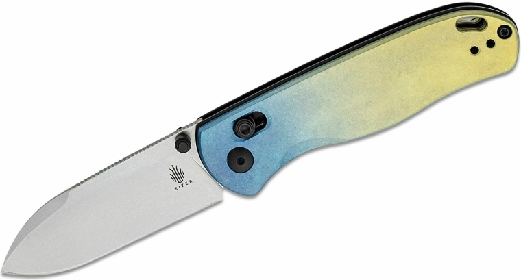 Kizer Drop Bear taskunuga 7,6 cm, mitmevärviline titaan klambriga