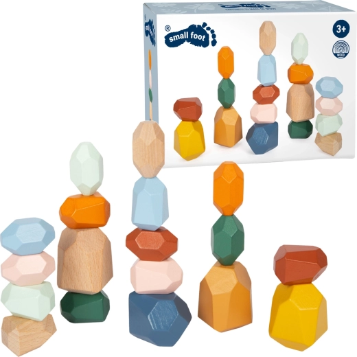 Small Foot Montessori puidust tasakaalukivid