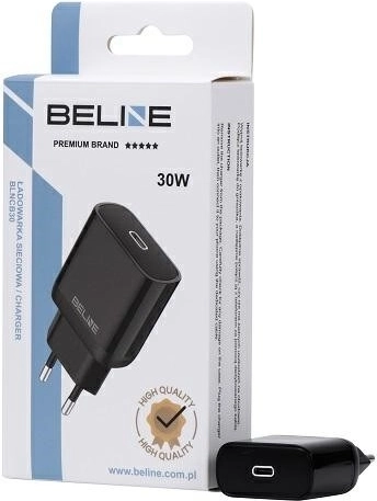 Võrgulaadija 30 W GaN USB‑C PD 3.0, must