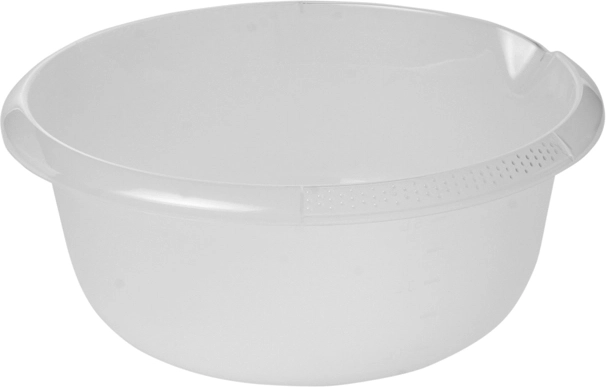 Ümmargune kauss valamisnoka jaoturiga 6 l, läbipaistev 32 × 13 cm