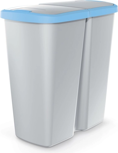 Prosperplast Compacta Q Duo prügikast 45 l jäätmete sorteerimiseks