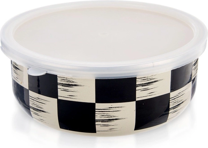 Emailkauss kaanega Malelaud 17 cm, 1 l