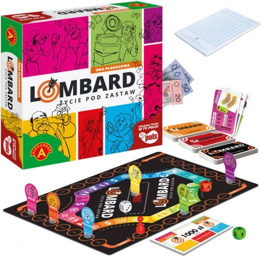 Lombard: Elu pandi all - lauamäng