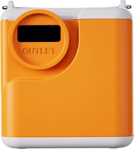 Flextail Nano pump 5c2 kaasaskantav pump 3in1 koos matkavalgustiga (oranž)