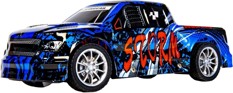 Võidusõidu RC-auto kaugjuhtimisega, sinine – 1 tk