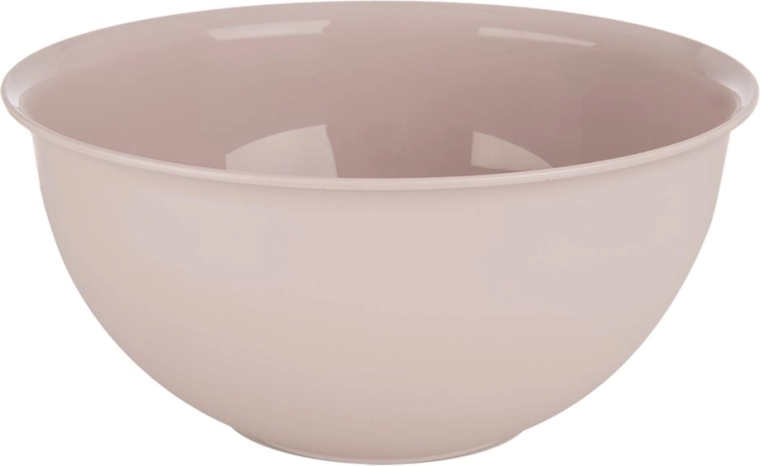 Plastic bowl Sandy dusty pink 16.5 cm