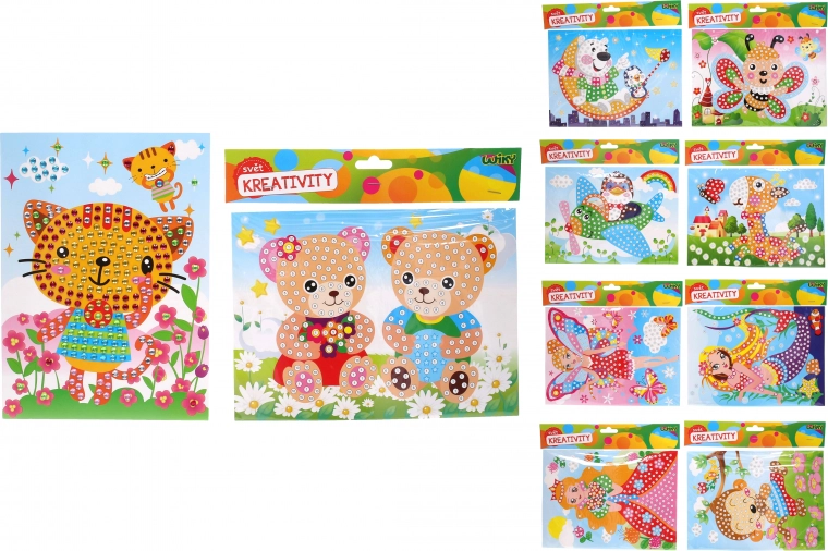 Teemantmaalimine kivikestega 19 × 26,5 cm – motiivide valik