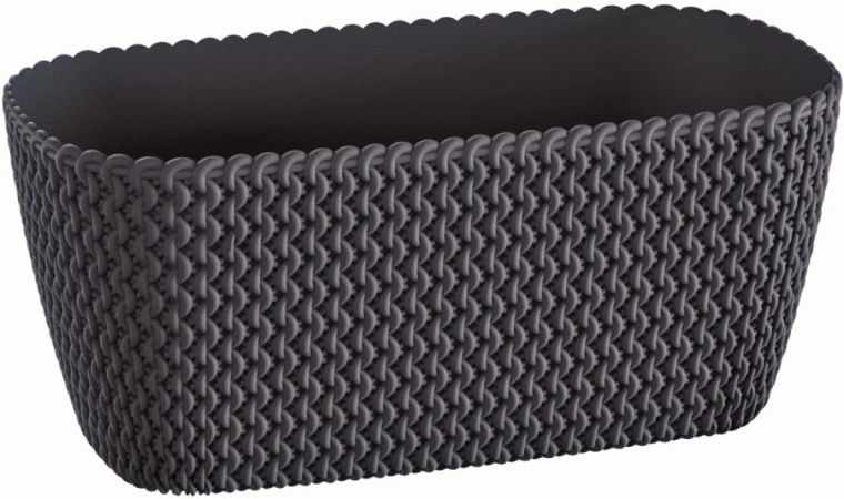 Splofy Case lillekast 29,7 cm antratsiit