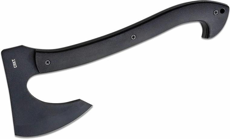 CRKT Skeggox kirves koos tupena, GRN käepide, must