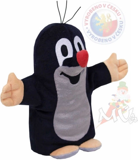 Moravská ústředna rääkiv plüüsist käenukk Krteček 20 cm - 1 tk
