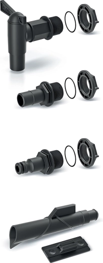 Vihmaveetünnide tarvikukomplekt ICANSET 4 (5 osa)