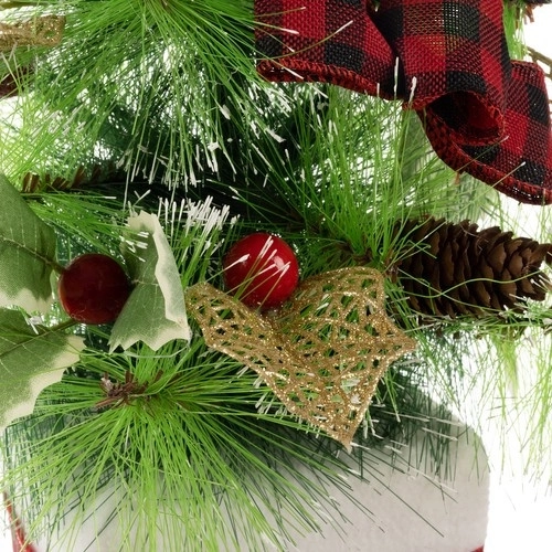 Premium look with snow imitation and shapeable branches