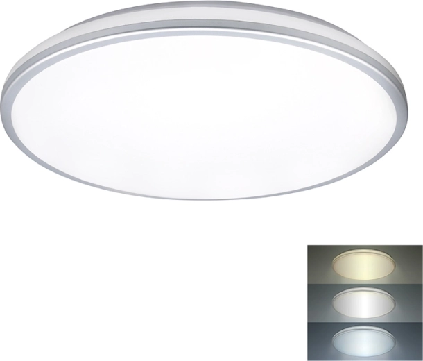 Solight ümmargune LED-valgusti niiskuskaitsega IP54, 18 W, 1530 lm, 33 cm