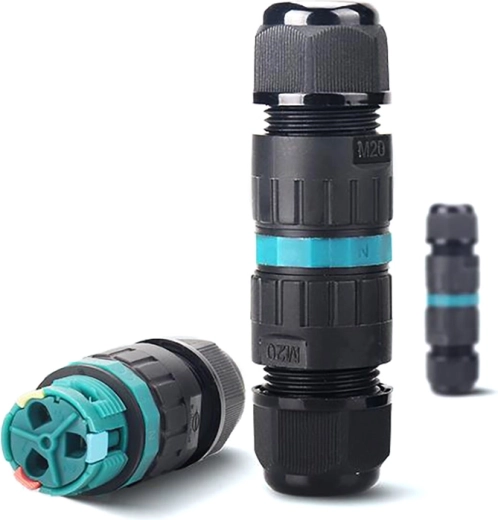 Compact cable connector
