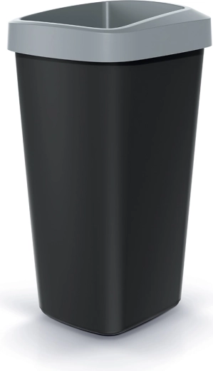 Compacta Q Drop prügikast 25 l, helehall