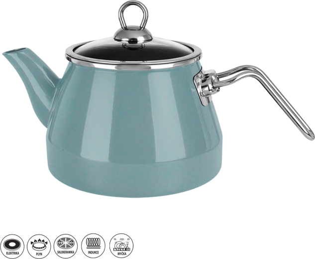 Emailitud teekann green lem 2 l