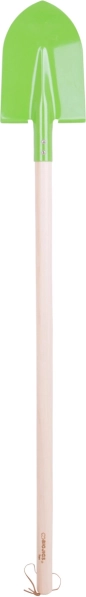 Bigjigs Toys laste aiakühvel, roheline