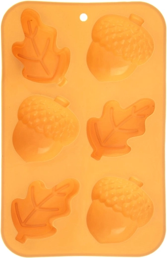 Silikoonvorm küpsistele ja muffinitele, sügisene motiiv 27 × 17 × 3,5 cm