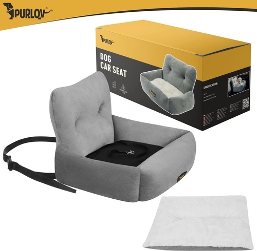 Koera ja kassi turvatool Purlov suurus S 44 × 35 × 30 cm hall
