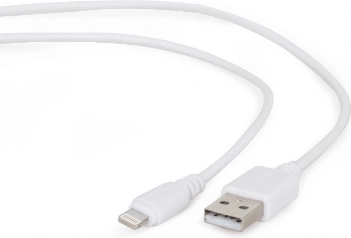 Valge USB-kaabel 8-pin 1 m