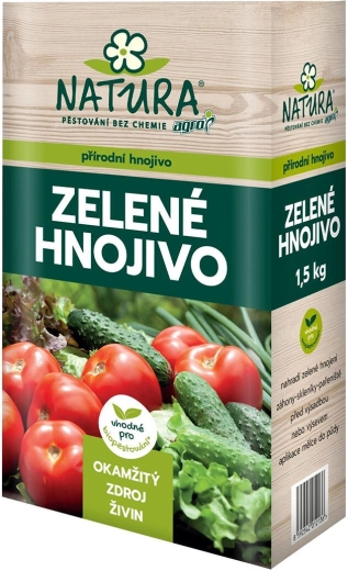 NATURA Green Manure – natural organic fertilizer in pellets 1.5 kg