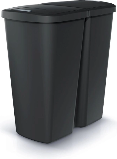 Vastupidav taaskasutatud plast ja kompaktne kuju