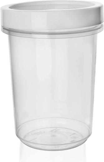 500 ml keeratava kaane ja tihendiga toidukarp