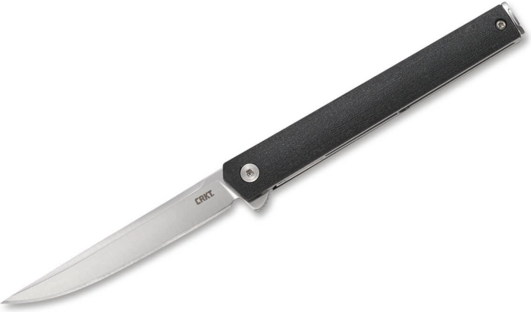 CRKT CEO Flipper taskunuga 8 cm, must, FRN