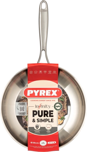 Pyrex Infinity pann 28 cm, roostevaba