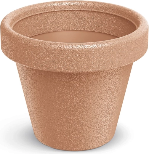 Plastist terrakotavärvi lillepott 24 cm ORIGINA