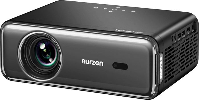 Aurzen Eazze D1 Pro Full HD Projector with 4K Support and Dolby Audio
