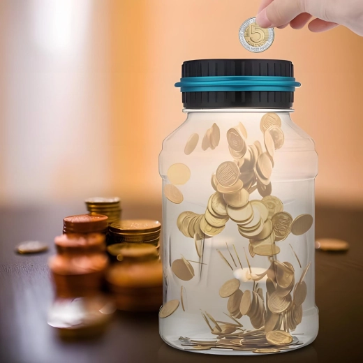 Transparent 1.8 L container for long-term saving