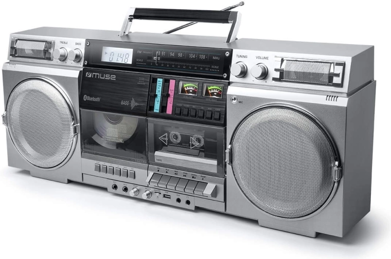 Boombox M-380 GBS, hõbedane