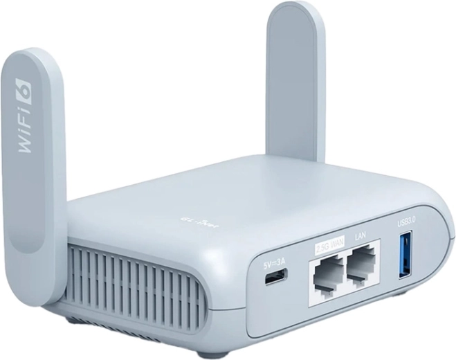 GL.iNet Beryl AX Wi‑Fi 6 ruuter