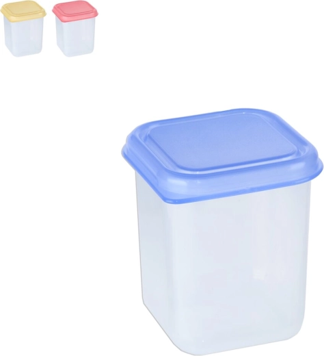 Plastkarp mini ruut 0,2 l, värvisegu