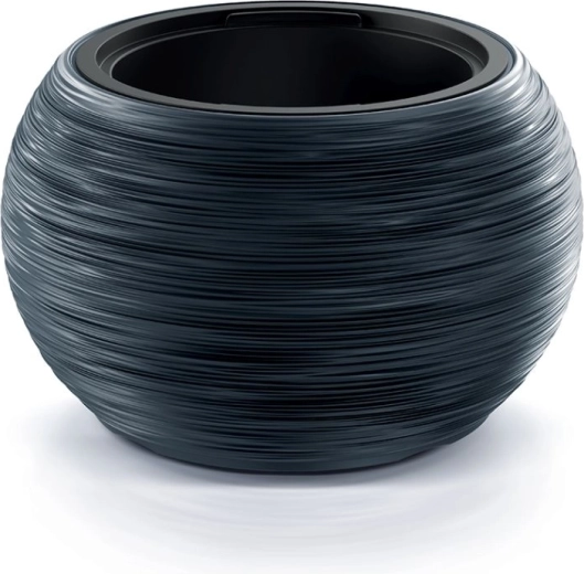 Furu Bowl lillepott 43,5 cm antratsiit