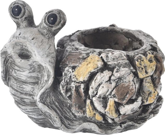 EBI keraamiline lillepott teokujuline, kiviefektiga 30 × 23 × 23 cm