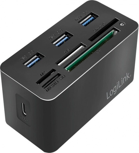 USB-C mini dokkimisjaam 8-ühes must