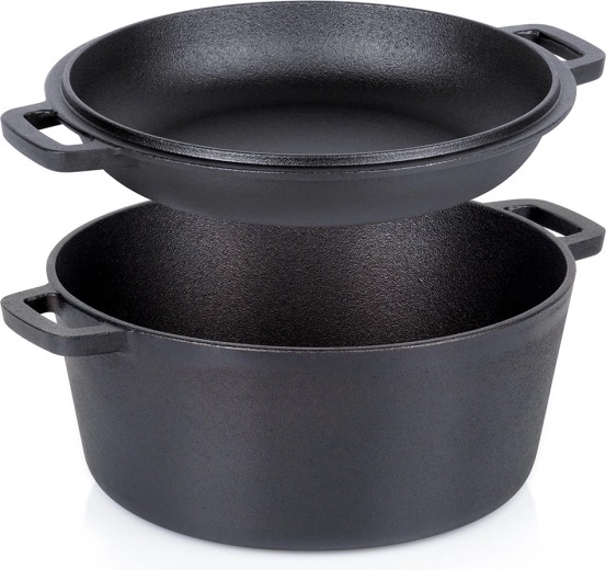 malmpott kaanega 2-ühes CAST LINE 26 cm, 4,5 l / 1,6 l