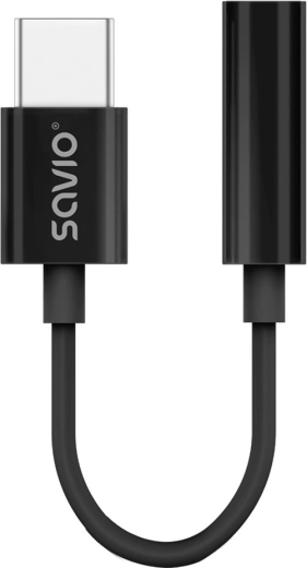 Savio audioadapter USB-C–3,5 mm