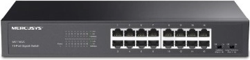 Mercusys 16‑port Gigabit Desktop and Rack Switch