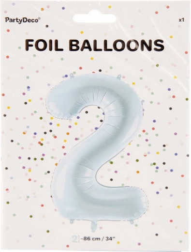 Fooliumõhupall number 2, 86 cm – Sinine