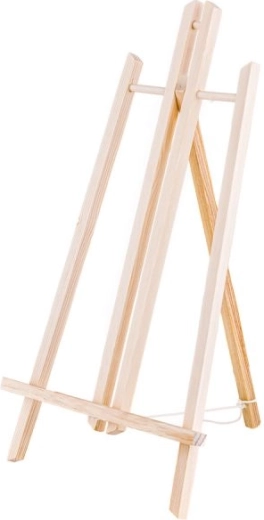 Puidust lauapealne maalimisstatiiv (kolmjalg)
